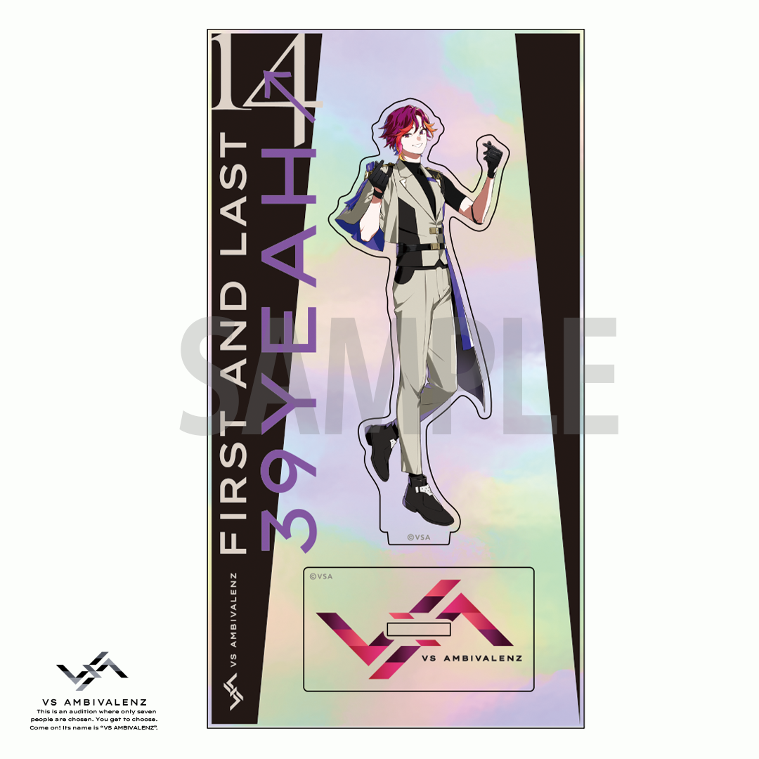 VS AMBIVALENZ アクリルスタンド ~ FIRST AND LAST 14 ~ 39YEAH VS AMBIVALENZ アクリルスタンド ~ FIRST AND LAST 14 ~ 39YEAH