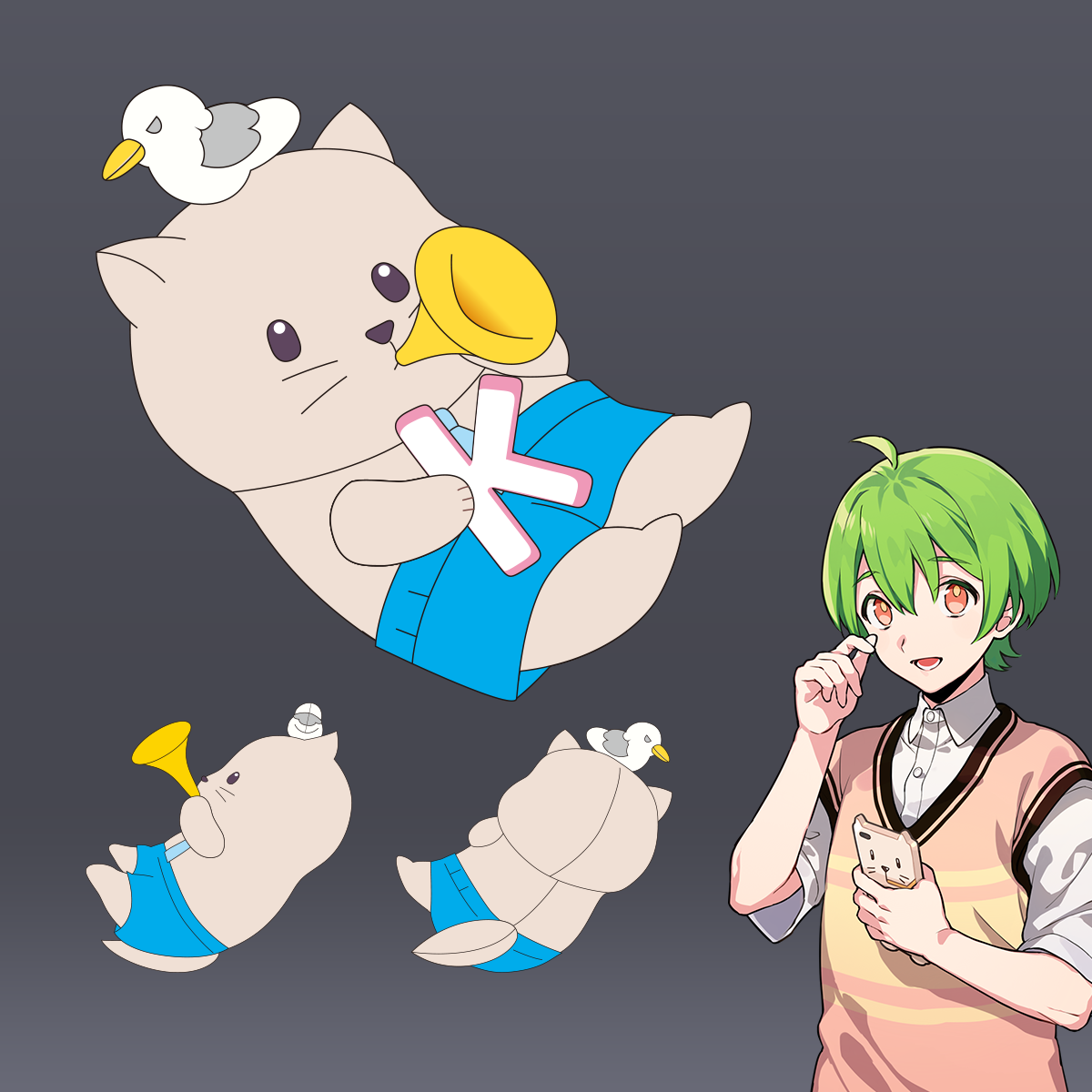 K4カンパニー おでかK4ぬい 小松昌平 未開封】小松昌平 K4カンパニー K4 FUN TIME おでかK4ぬいプチ | K-BOO