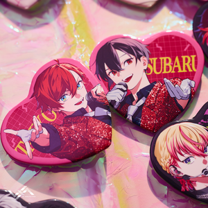 エスター ハート缶バッジ① エスター ハート缶バッジ① すらいどきゃんエスターバニー